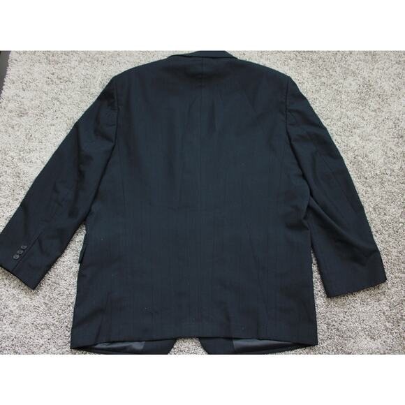 Petrocelli Navy Blazer Mens 44S Wool Blend Sport Coat - Picture 6 of 11